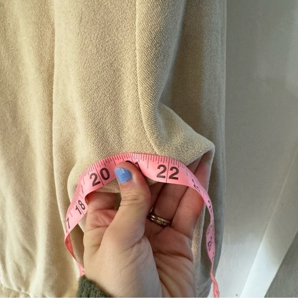 Dudley Stephens Tan Baldwin Mock Neck Terry Cloth Style Sweater XS - Picture 7 of 12